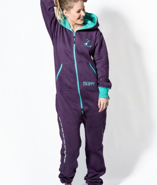 Dospělé dupačky Skippy purple mint