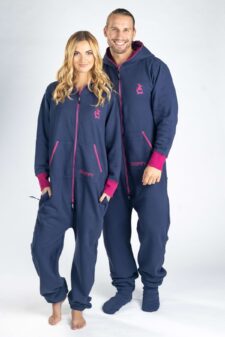 Dospělé dupačky Dupačky navy plum
