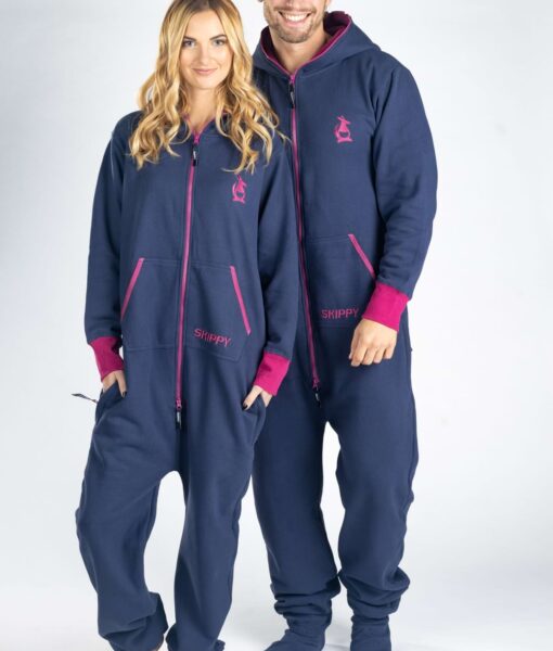 Dospělé dupačky Dupačky navy plum