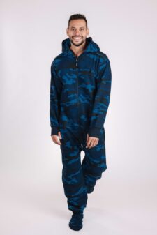 Dospělé dupačky Dupačky camo navy