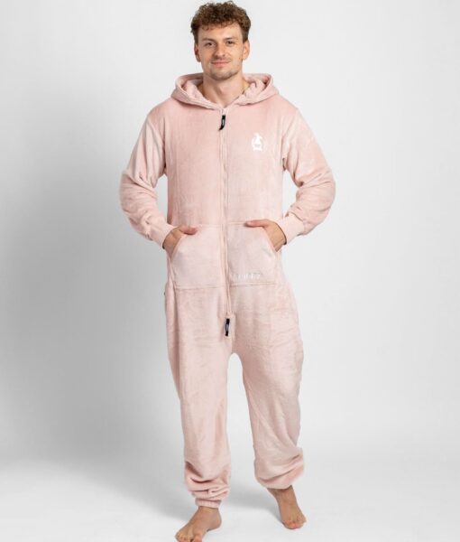 Dospělé dupačky Dupačky velur rose gold