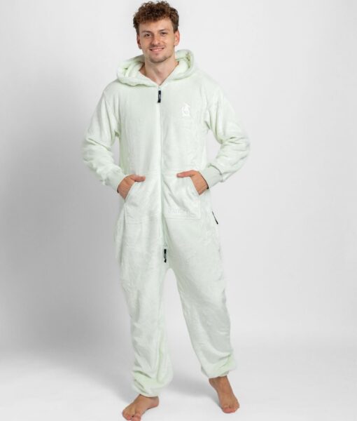 Dospělé dupačky Dupačky velur frosty mint