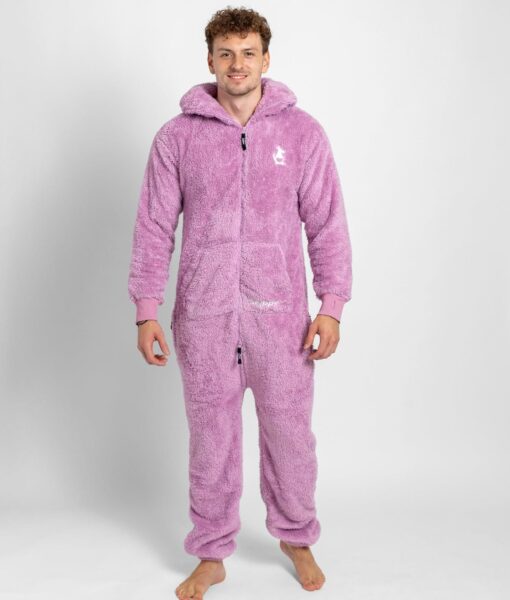 Dospělé dupačky Dupačky teddy dusty mauve