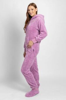 Dospělé dupačky Dupačky teddy dusty mauve
