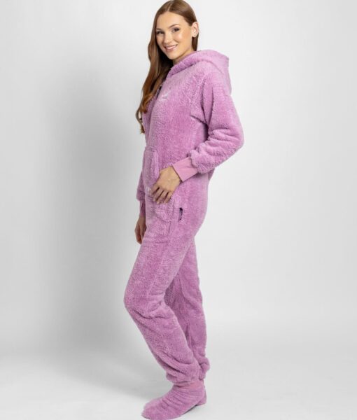 Dospělé dupačky Dupačky teddy dusty mauve