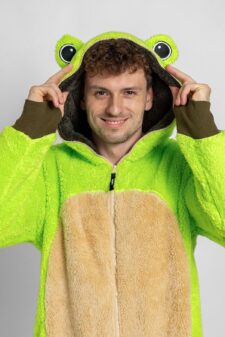 Dospělé dupačky Dupačky teddy žabka